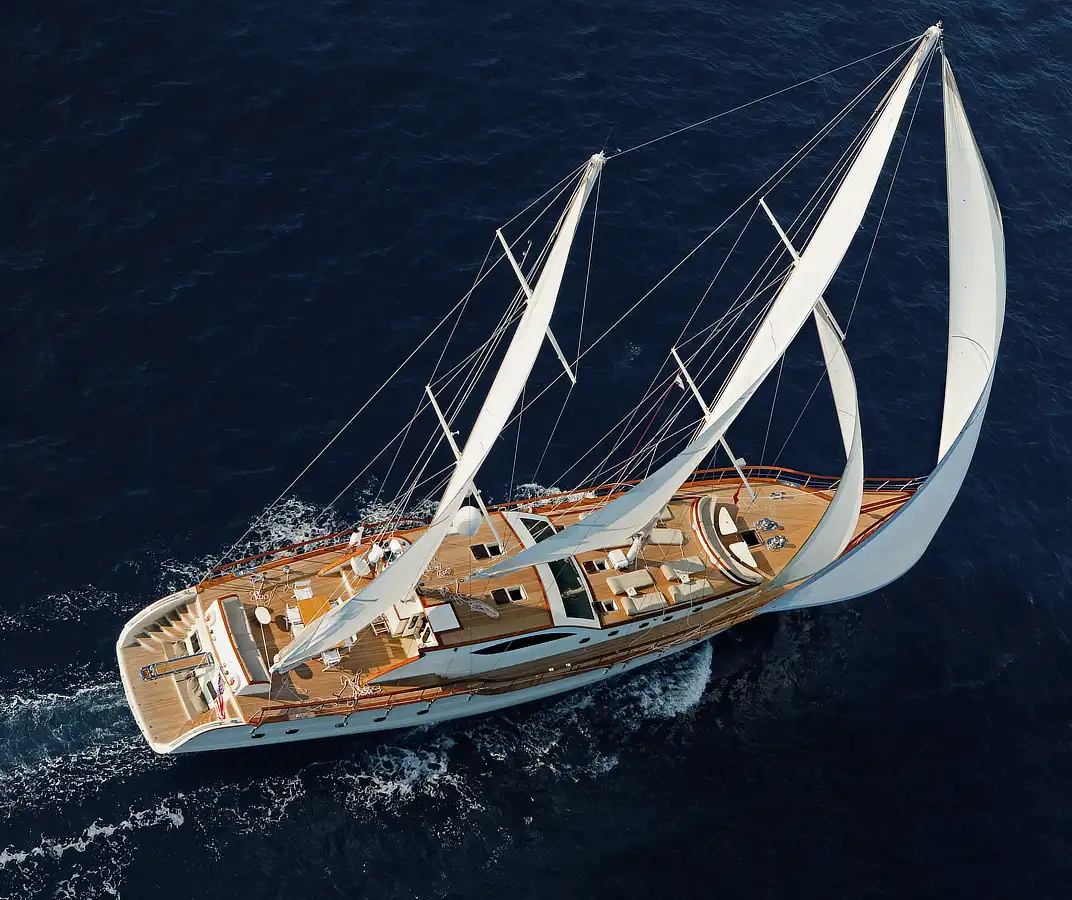 motorsailer yacht miss b